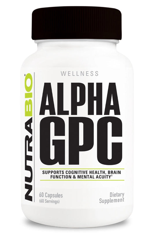 NUTRABIO - Alpha GPC 60 Capsules Pure Nutrition