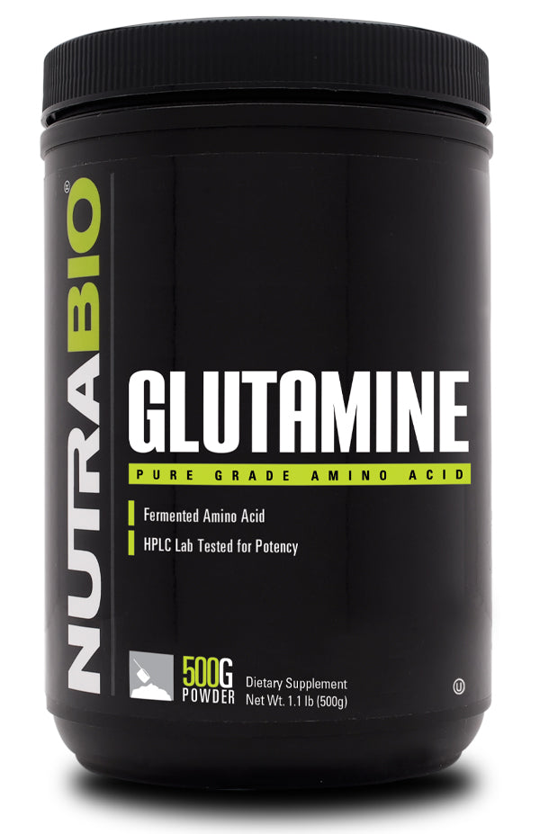 NutraBio - Glutamine
500 Grams Pure Nutrition