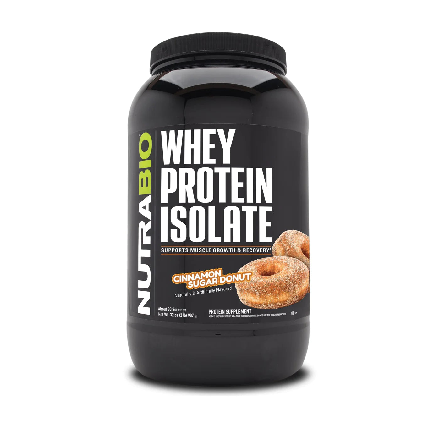 NutraBio - Whey Protein Isolate Pure Nutrition