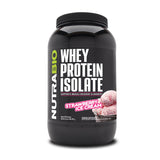 NutraBio - Whey Protein Isolate Pure Nutrition