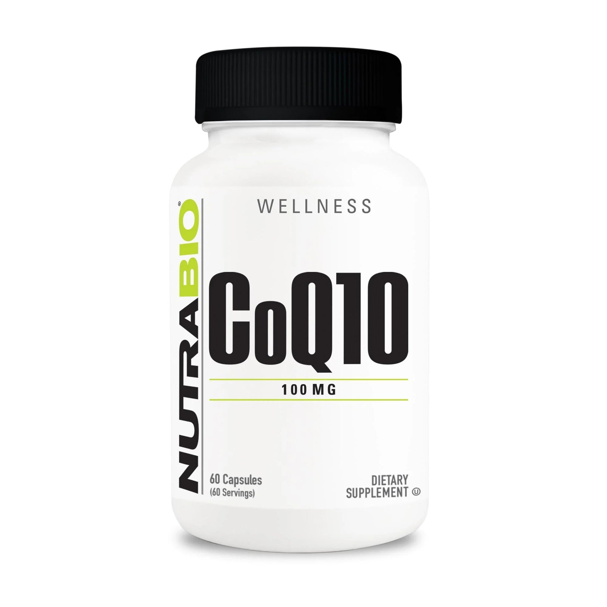 Nutrabio COQ10 (100mg) Pure Nutrition