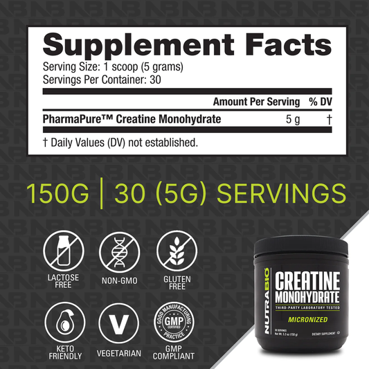 Nutrabio - Creatine Pure Nutrition