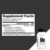 Nutrabio Magnesium Complex (200 mg) Pure Nutrition