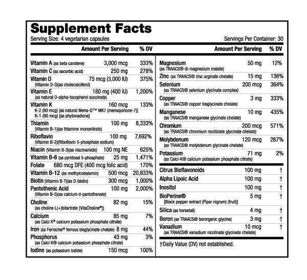 Nutrabio - Multi Sport Men’s Formula Pure Nutrition