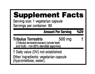 Nutrabio - Tribulus 90ct Pure Nutrition