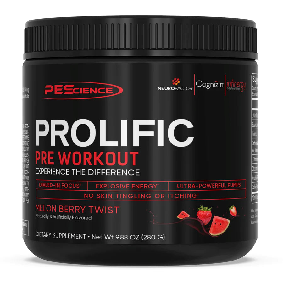 PEScience - Prolific Pre Workout Pure Nutrition