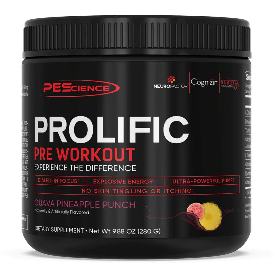 PEScience - Prolific Pre Workout Pure Nutrition