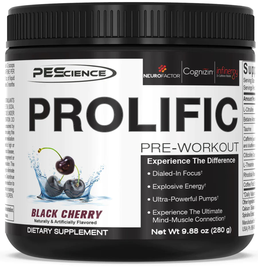 PEScience - Prolific Pre Workout Pure Nutrition