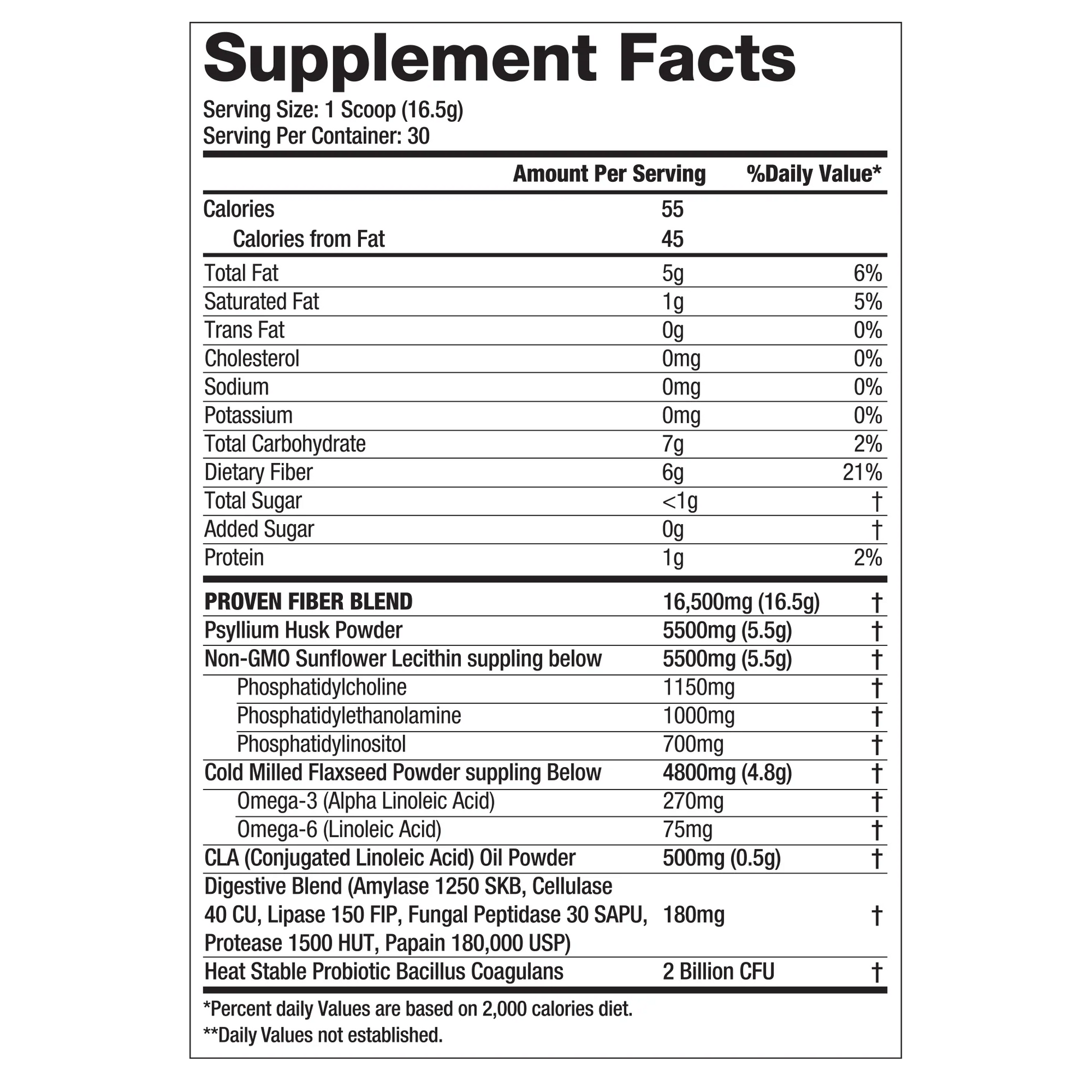 Gaspari - Proven Fiber - Pure Nutrition