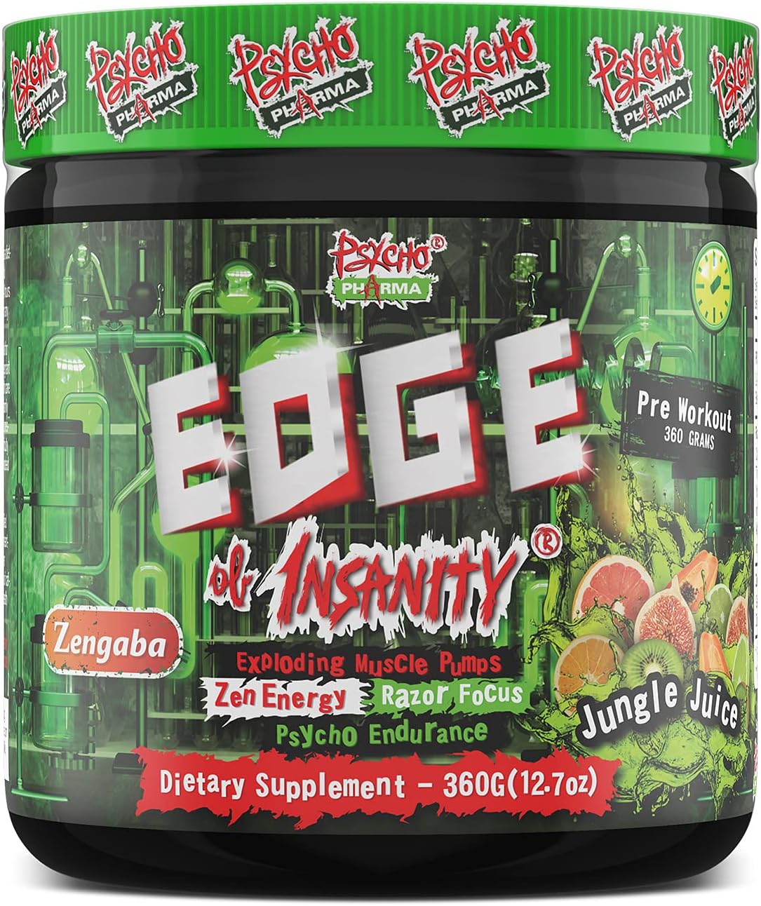 Psycho Pharma - Edge of Insanity Preworkout Pure Nutrition