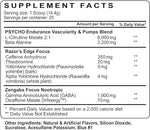 Psycho Pharma - Edge of Insanity Preworkout Pure Nutrition