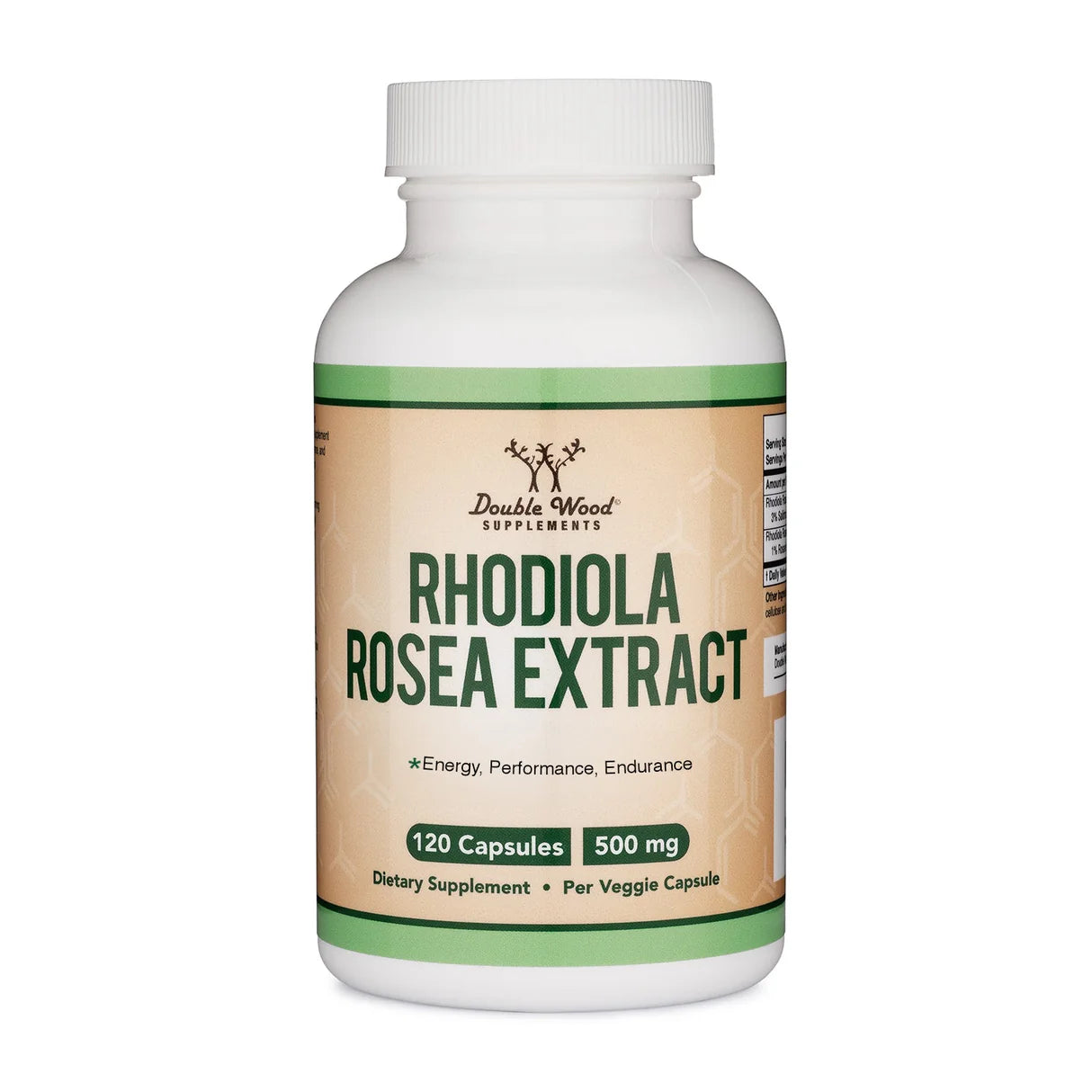 Double Wood Supplements Rhodiola Rosea Exctract - Pure Nutrition