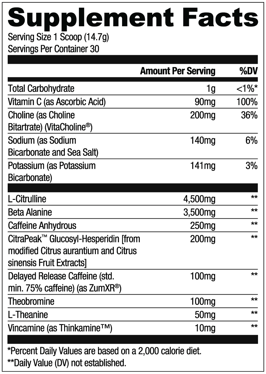 Rise - Loaded Pre Workout Pure Nutrition
