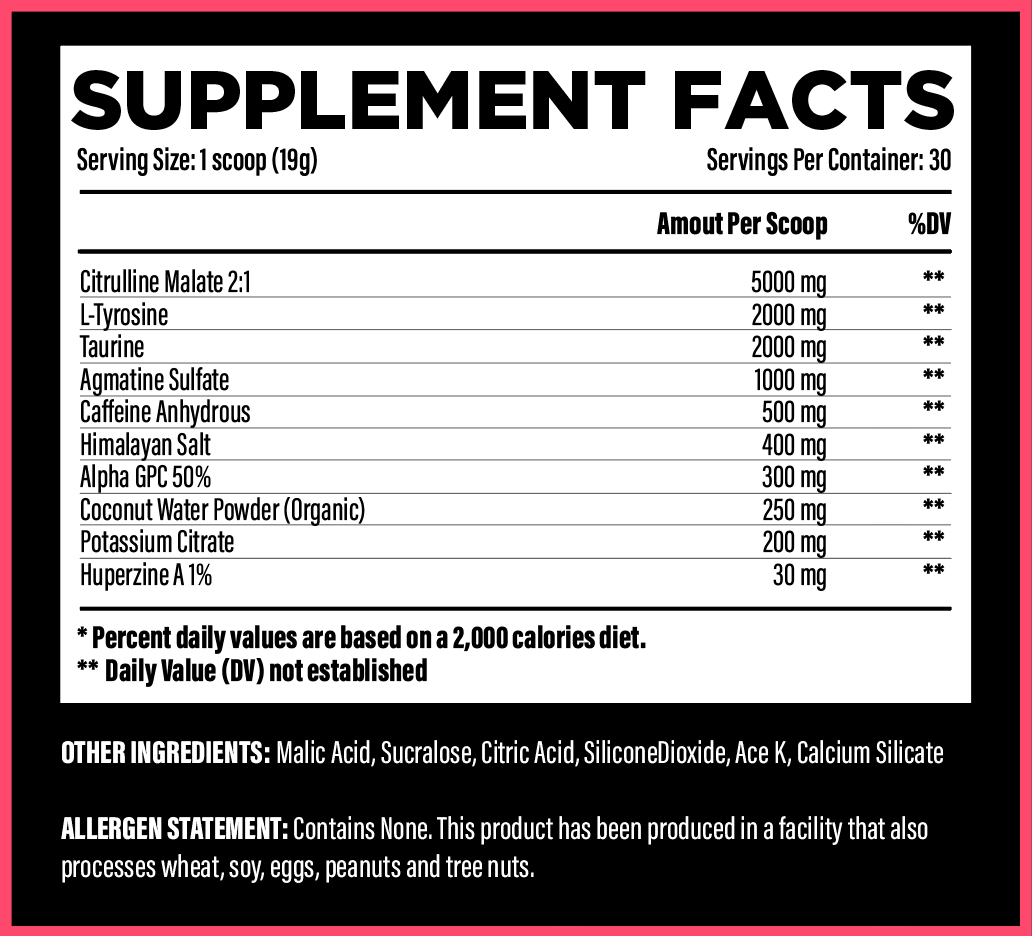 Joyride  Supps- Brain Rot PreWorkout - Pure Nutrition