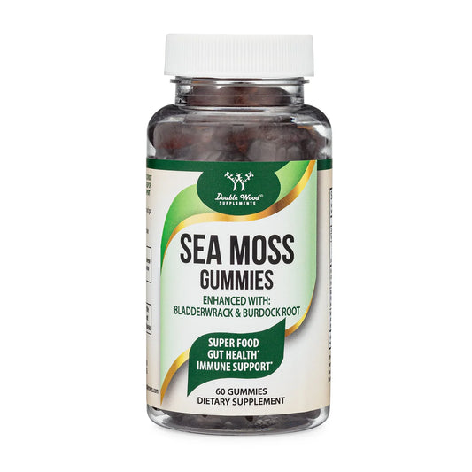 Double Wood Supplements Irish Sea Moss Gummies - Pure Nutrition