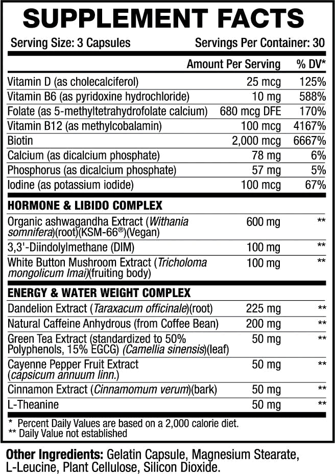 Sweat Ethic - VIctress (Energizing Hormone Support) Pure Nutrition