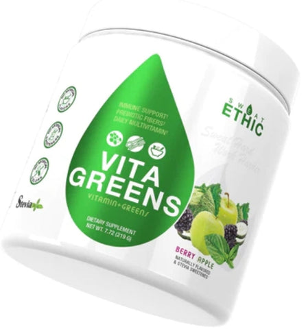 Sweat Ethic - Vita Greens Berry Apple Pure Nutrition