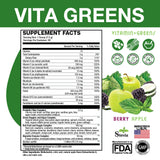 Sweat Ethic - Vita Greens Berry Apple Pure Nutrition