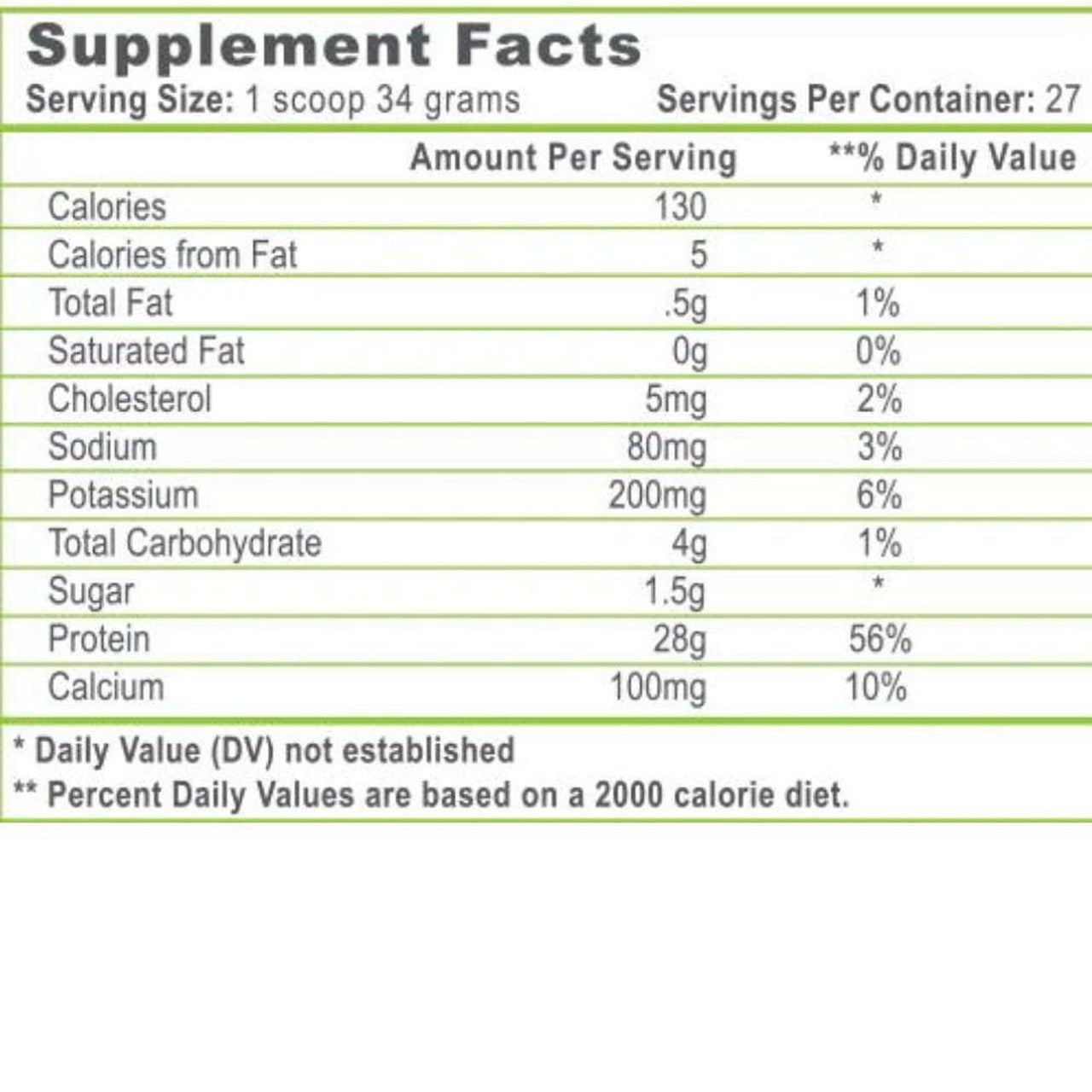 Top Secret - The Organic Whey Pure Nutrition