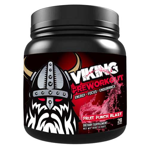 Viking - Pre Workout Fruit Punch Blast - Pure Nutrition