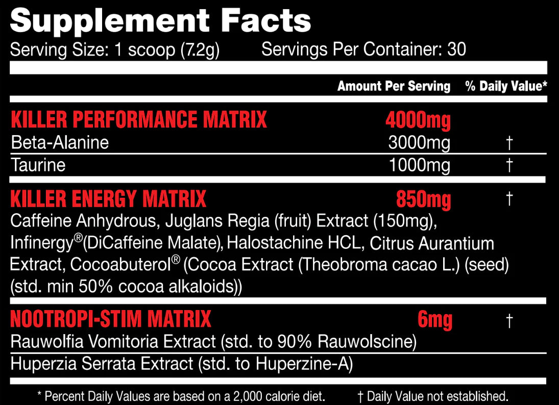 Killer Labz - Stim Reaper - Pure Nutrition