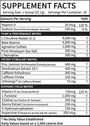 Succor Supps Mr Mayhem - Pure Nutrition