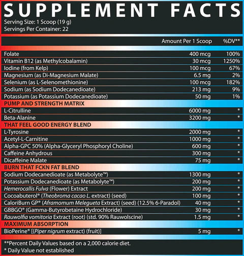 Nutrex - Outlift Burn - Pure Nutrition