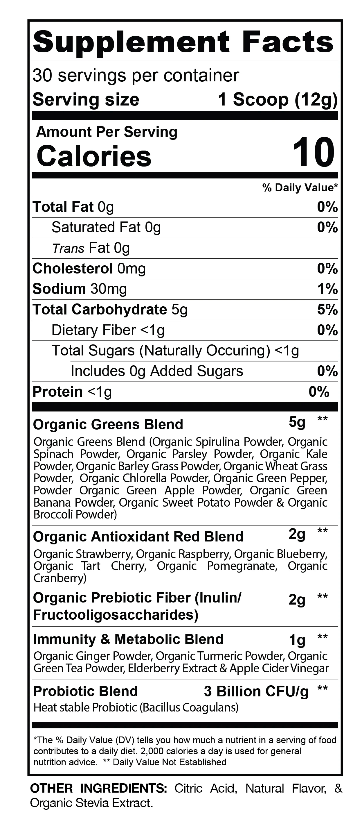 Gaspari - Greens & Reds - Pure Nutrition