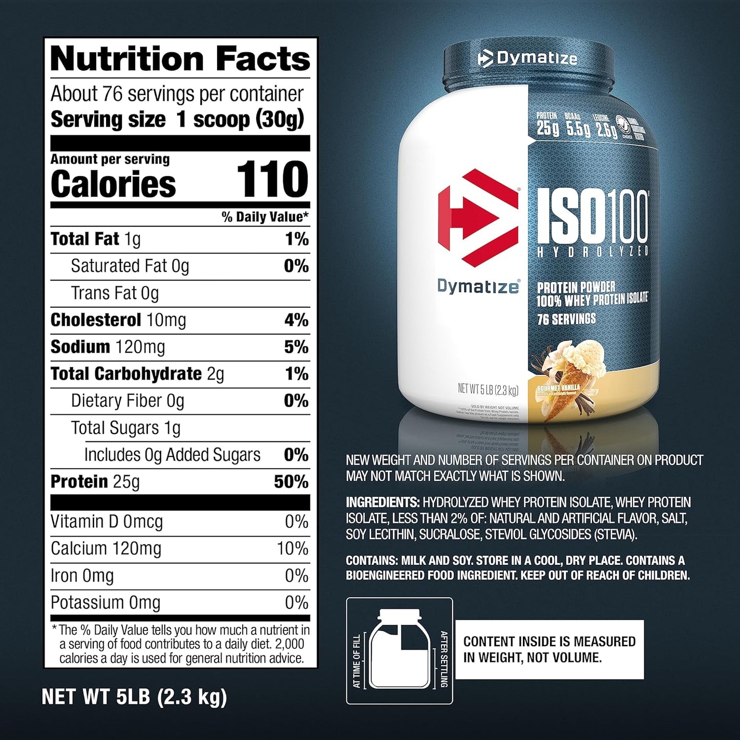 Dymatize Iso 100 - Pure Nutrition