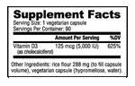 NutraBio - Vitamin D3 (5000 IU) Pure Nutrition